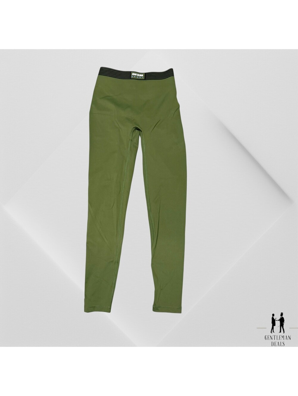 Revolve Adam Selman Sport French Cut Leggings Green Jungle Size XS $135